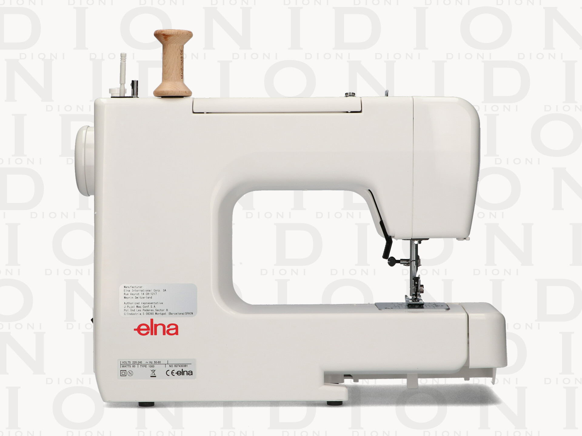 Máquina De Coser Elna 1000