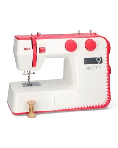 maquina de coser marca ALFA con mesa manual