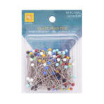 Alfileres De Colores Con Cabeza De Vidrio De 30 Milímetros