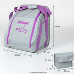 Bolsa para el transporte de la máquina overloock