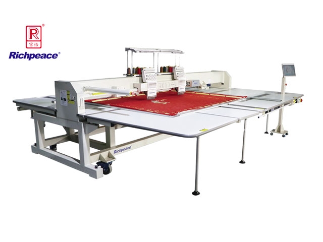 BORDADORA ÁREA GRANDE DE 2 CABEZAS 1900mm 1500mm BORDADORA ÁREA GRANDE DE 2 CABEZAS 1900mm 1500mm