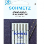 Agujas Schmetz  Jeans  130/ 75 H-J 100/16
