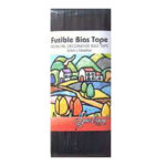 Cinta al Bies Termoadhesivo Negro