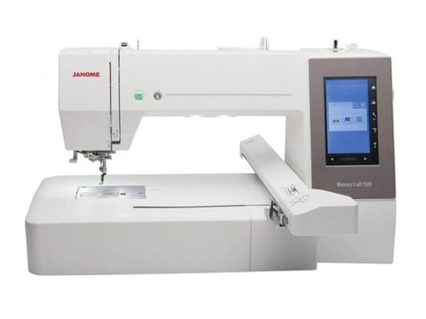 Maquina de bordar Janome MC550E y Artistc Jr