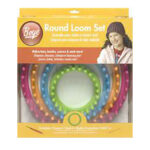 Kit de Cuatro Telares Circulares Para Tricotar