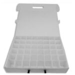 Maleta 48 carretubos para  hilo de 1000 metros.