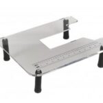 Mesa extensible de plexiglas Bernette Moscow  Y Milan 5/7/8