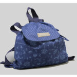 Ligera Mochila de niño azul intenso Odonata.