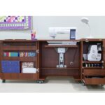 Mueble para máquina y Overlock de coser Modelo F0040