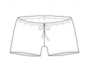 Comodo pantalón corto pizarra ceniza Odonata - Imagen 3