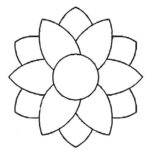 Plantilla Acetato Flor Doble