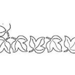 Plantilla Hojas Hiedra