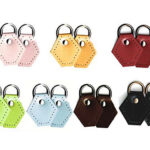 Porta Asas de Cuero Hexagonales