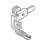 Prensatelas de cremalleras atornillado