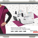 Kit de 6 prensatelas para Bernette b44/b48 b64