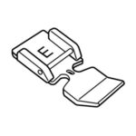 Prensatelas de cremalleras E de Janome