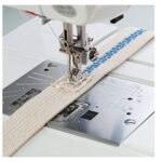 Prensatelas para puntada satinada.