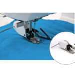 Prensatelas doble arrastre con guía de acolchados