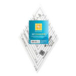 Regla Acrílica Rombos 60