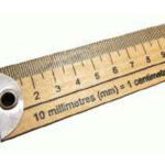 Regla Madera 100 cm / 40"