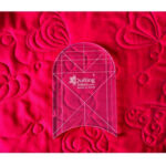 Regla corta para acolchar con arcos