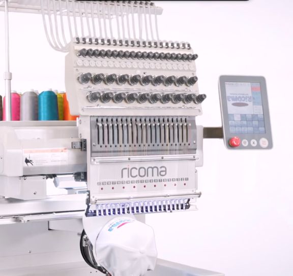 Bordadora Industrial Ricoma MT-2001-8S Frontal Bordadora Industrial Ricoma MT-2001-8S 20 Agujas - Imagen 1