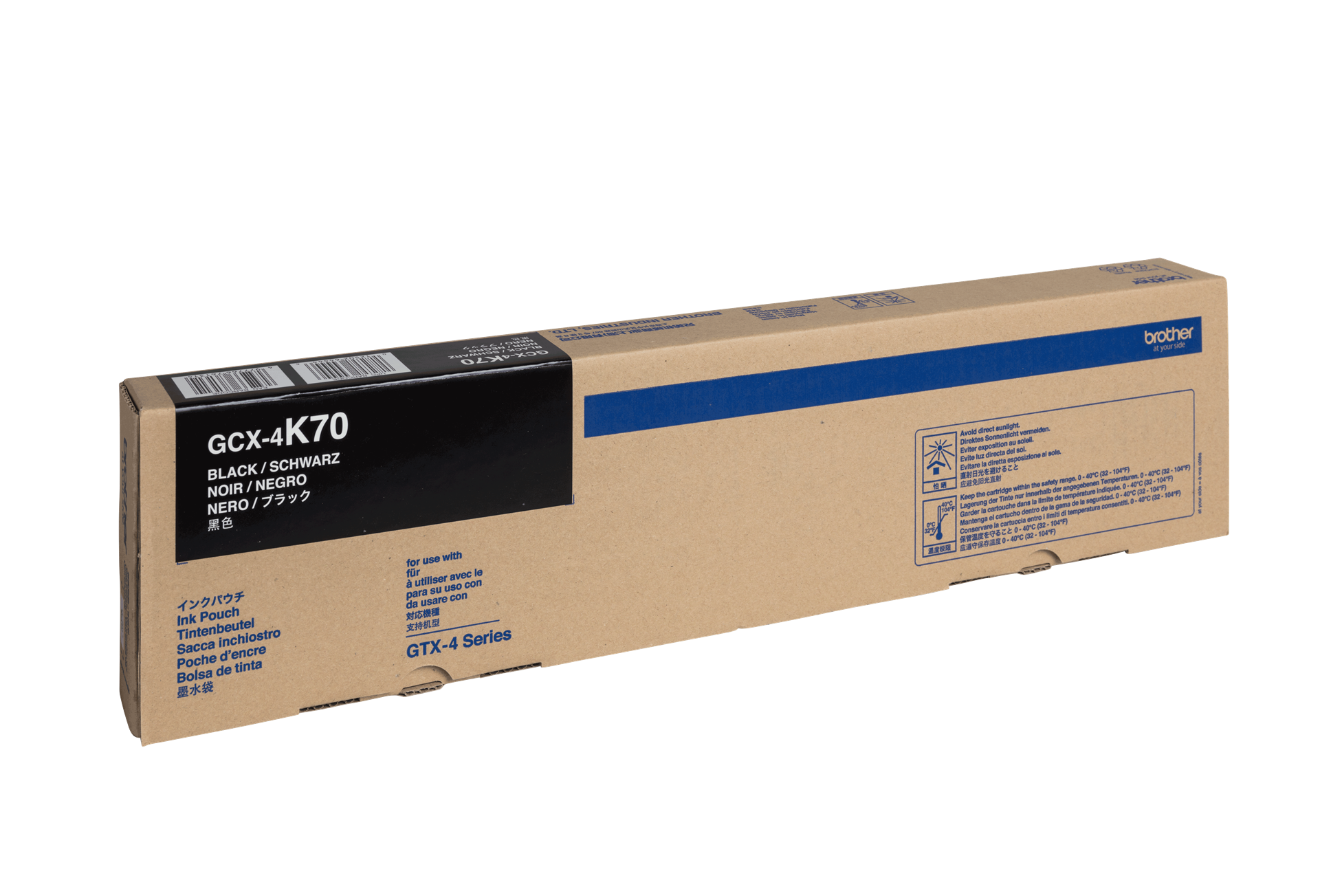 Tinta negra Brother GTX