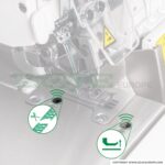 MÁQUINA OVERLOCK INDUSTRIAL ZOJE ZOJE B9500-38-PD3-02 - Imagen 3
